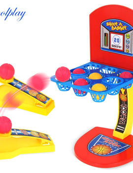 Mini Basketball Toy Basketball Stand Indoor Outdoor Parent-Child Family Fun Table Game Desktop Basketball Shooting Hoop Games