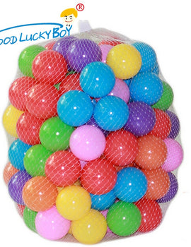 50/100 Pcs Eco-Friendly Colorful Soft Plastic Water Pool Ocean Wave Ball Baby Funny Toys Stress Air Ball Outdoor Fun Sports Hot