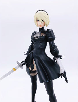Anime Game NieR: Automata 2b YoRHa No.2 Type B PVC Action Figure Cartoon Model Collectible Toys Doll lelakaya Dropshipping 30CM