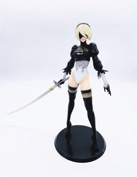 Anime Game NieR: Automata 2b YoRHa No.2 Type B PVC Action Figure Cartoon Model Collectible Toys Doll lelakaya Dropshipping 30CM