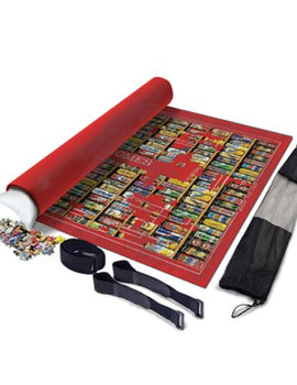 3mm Thicken Puzzles Mat Jigsaw Roll Mat Playmat Large 2000 3000 6000pcs Puzzle Accessories Storage Portable Travel Games w/ bag
