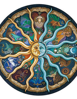 Landscape Puzzle 500 Pieces Zodiac Horoscope Puzzle Toys Collection Diy Constellation Jigsaw Paper Puzzles Home Decoration Toy