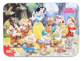 13 Style Disney Pixar Cars 3 Frozen Mickey 100 Slice Small Piece Puzzle Toy Children Wooden Jigsaw Puzzles Kids Educational Toys