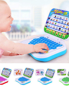 Toy Computer Baby Children Educational Learning Machine English Version Electronic Kids Study Game Pattern Random Delivery