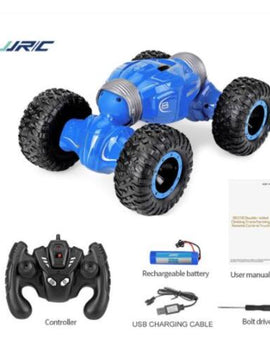 JJRC Q70 RC Stunt Car Double-sided Drive Radio Control 4WD Desert Cars Off Road Buggy Toys High Speed Climbing RC Car Kids Gifts