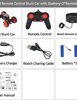 2020 NEW Rc car Double Side Driving stunt car gesture induction twisting off-road vehicle climbing car light music drift toys