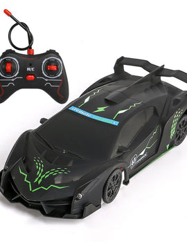 4CH Remote Control RC Car Wall Climbing Sport Racing Car Rechargeable Stunt Toys Thunder Cool Car