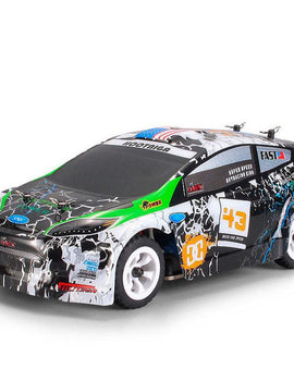Wltoys K989 1/28 2.4G 4WD Brushed RC Remote Control Rally Car RTR with Transmitter RC Drift Car Alloy Remote Control Car