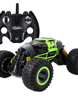 360 Degrees Rotating Double Sided RC Stunt Car-Sided Modeling Toy Remote Control Car RC Stunt Car Toy Gifts for Kids L1219