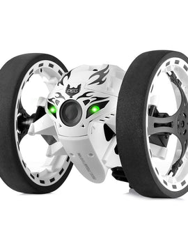 New RC Car Bounce Car Remote Control Toys RC Robot 80cm High Jumping Car Radio Controlled Cars Machine LED Night Toys Kids Gifts