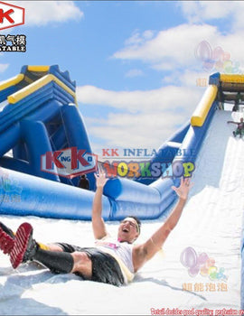 Cheap Inflatable Water Slide With Pool , Fun Park Equipment Used Water Slide For Home Use