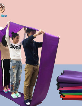Happymaty Outdoor Rolling Mat for Team Work Sports Training Group Game Toys for Kids and Adults Activity Fun Playing Run Toys