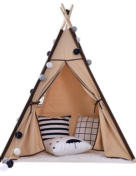 Popular Indian Tent Portable Fordable Castle Play Tent Ball Pool Indoor Outdoor Playhouse Gifts Toys For Children Kids