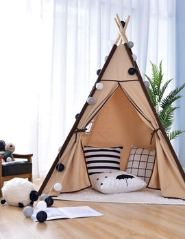 Popular Indian Tent Portable Fordable Castle Play Tent Ball Pool Indoor Outdoor Playhouse Gifts Toys For Children Kids
