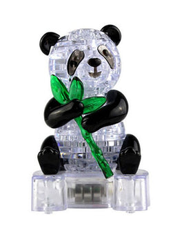 Crystal Cute Panda Model Puzzle Popular Kids Toys DIY Building Toy Gift Gadget 3D Puzzle