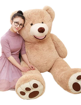 1pc 100cm High Quality Plush Toy Stuffed Teddy Bear American Bear Popular Gift Classical Toy For Kid