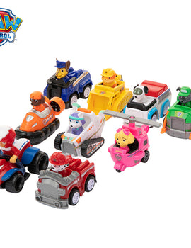 9 Pcs/Set Paw Patrol Dogs Rescue Set Toys Puppy Patrol Cars Patrulla Canina Ryder Anime Action Figures Model Kids Birthday Gifts