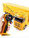 2.4G RC heavry Toy remote Control Tip Lorry Auto Lift Engineer 1:32 RC Container car Vehicle Toys gift brinquedos