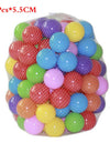 50/100 Pcs Eco-Friendly Colorful Soft Plastic Water Pool Ocean Wave Ball Baby Funny Toys Stress Air Ball  Outdoor Fun Sports Hot