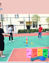 Kids School Together to Build Tower Games Kindergarten Teamwork Outdoor Fun Sports Toy Children Kids Sensory Training Toy Games