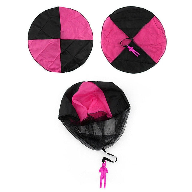 Hand Throwing Mini Play Soldier Parachute Toys For Kids Outdoor Fun Sports Children's Educational Parachute Game