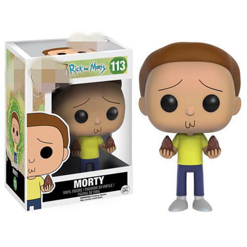 Pop Rick and Morty 10cm PVC Action Figure Weaponized Rick and Morty Pickle Rick with Laser MR. Meeseeks Collectible Model Toys