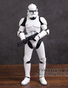 SHF  Clone Trooper PHASE II / PHASE I Captain PVC Action Figure Collectible Model Toy