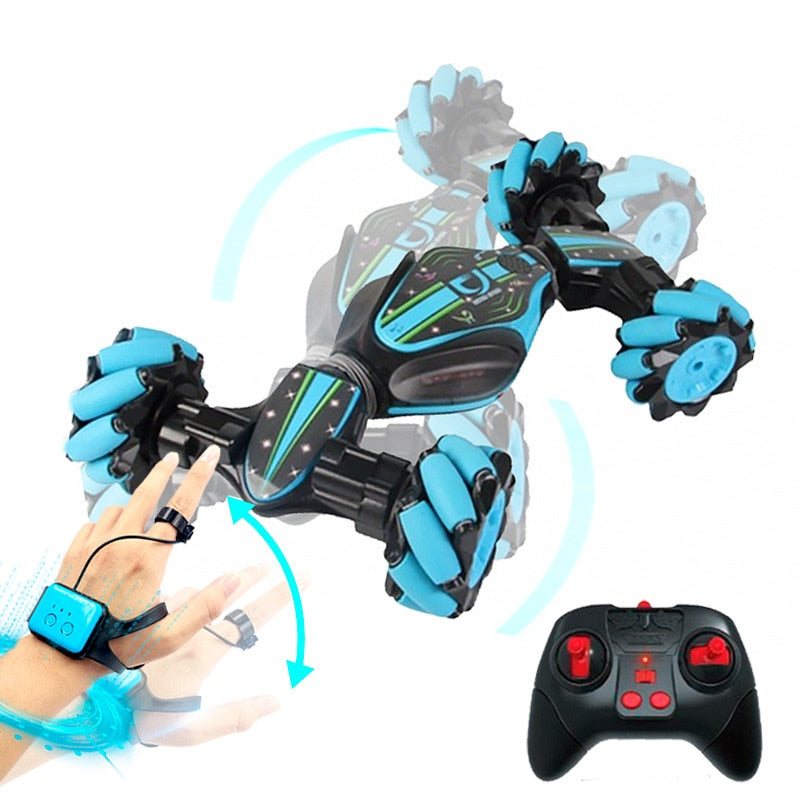 4WD RC Car Stunt Off Road Car Gesture Sensing Twisting Car Kids Gifts RC Toys2.4G Radio Control Toy Car Model