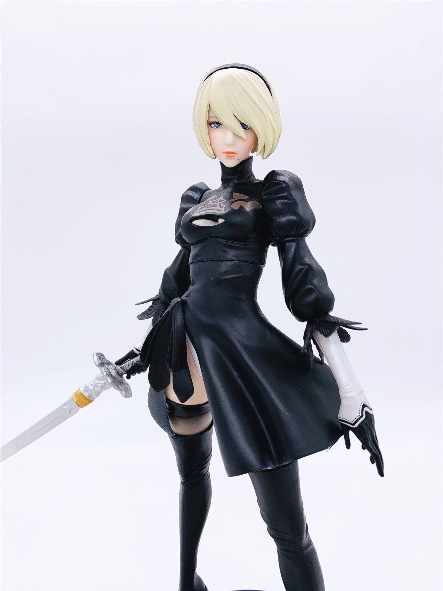Anime Game NieR: Automata 2b YoRHa No.2 Type B PVC Action Figure Cartoon Model Collectible Toys Doll lelakaya Dropshipping 30CM
