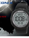 Fashion Men Sports Watches Waterproof 100m Outdoor Fun Hardlex Mirror Sumergible Digital Watch Swimming Wristwatch Reloj Hombre