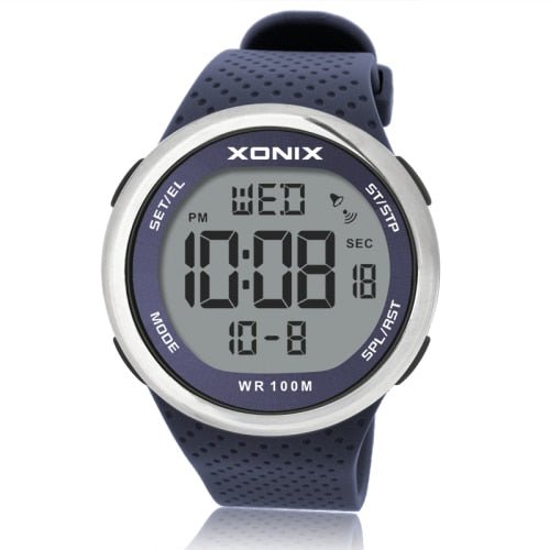 Fashion Men Sports Watches Waterproof 100m Outdoor Fun Hardlex Mirror Sumergible Digital Watch Swimming Wristwatch Reloj Hombre