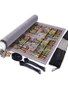 3mm Thicken Puzzles Mat Jigsaw Roll Mat Playmat Large 2000 3000 6000pcs Puzzle Accessories Storage Portable Travel Games w/ bag