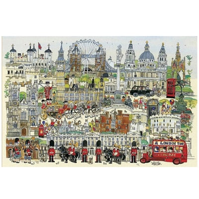 New ! 1000 Pieces jigsaw picture puzzles 1000 pieces educational wooden toys for adults children kids games D166