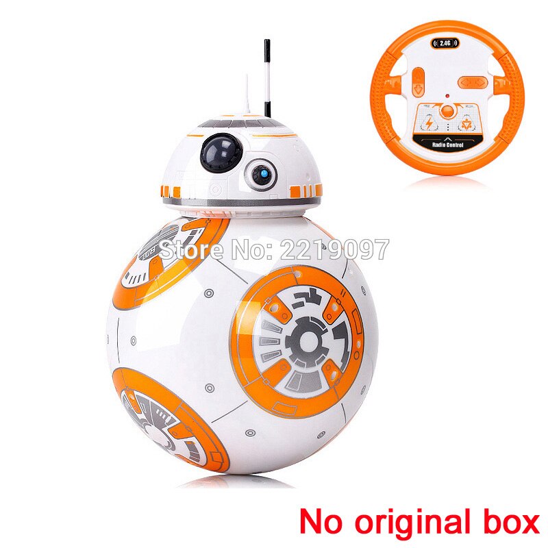 Upgrade BB-8 Ball 20.5cm Star Wars RC Droid Robot 2.4G Remote Control BB8 Intelligent With Sound Robot Toy For Kids Model Action