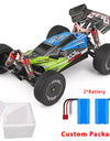 WLtoys 1/14 144001 RTR 2.4GHz RC Car Scale Drift Racing Car 4WD Metal Chassis Hydraulic Shock Absober Off-Road Vehicle Toy