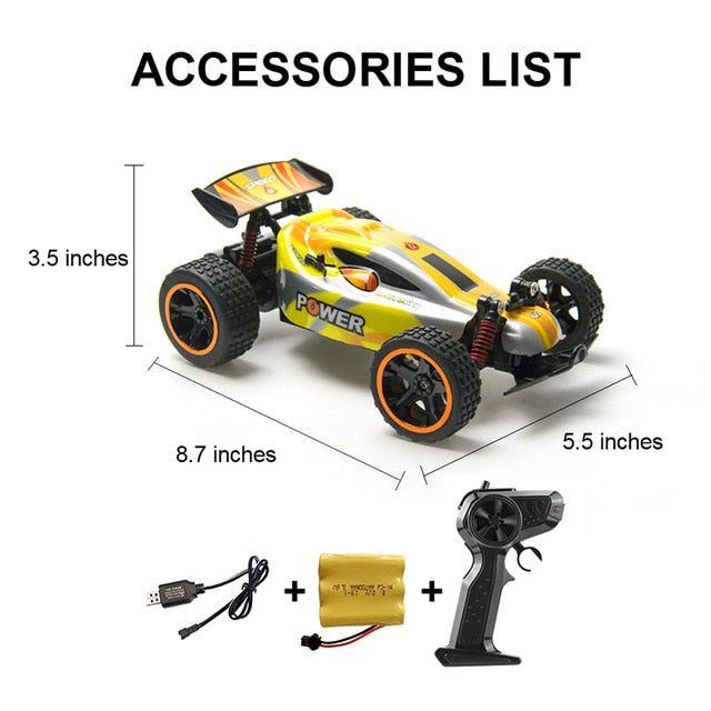 Sinovan rc carro 20 km/h de alta velocidade carro controle rádio máquina controle remoto carro brinquedos para crianças rc drift wltoys