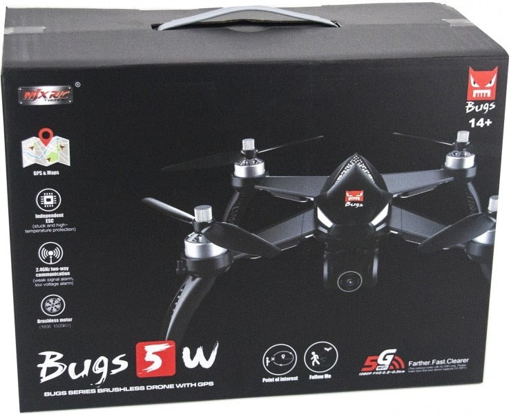 Quadrocopter MJX Bugs 2 W Silver RTF 2.4G-B5W toy New Year