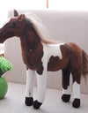 1pcs 30/60cm Simulation Horse 5 Styles Simulation Stuffed Animal Plush Dolls High Quality Classic Toys For Children Gift