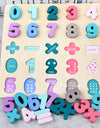 Puzzle Digital Wooden Toys Early Learning Jigsaw Letter Alphabet Number Puzzle Preschool Educational Baby Toy for Children Gifts