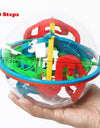 3D Magic Perplexus Maze Ball 100-299 Levels Intellect Ball Rolling Ball Puzzle Cubes Game Learning Educational Toys ,4 Styles