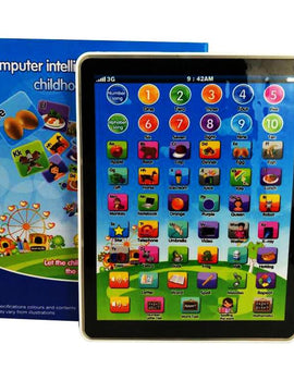 New Kids Children TABLET Computer PAD Educational Learning Toys Gift For Boys Girls Baby 19*14.5*2CM