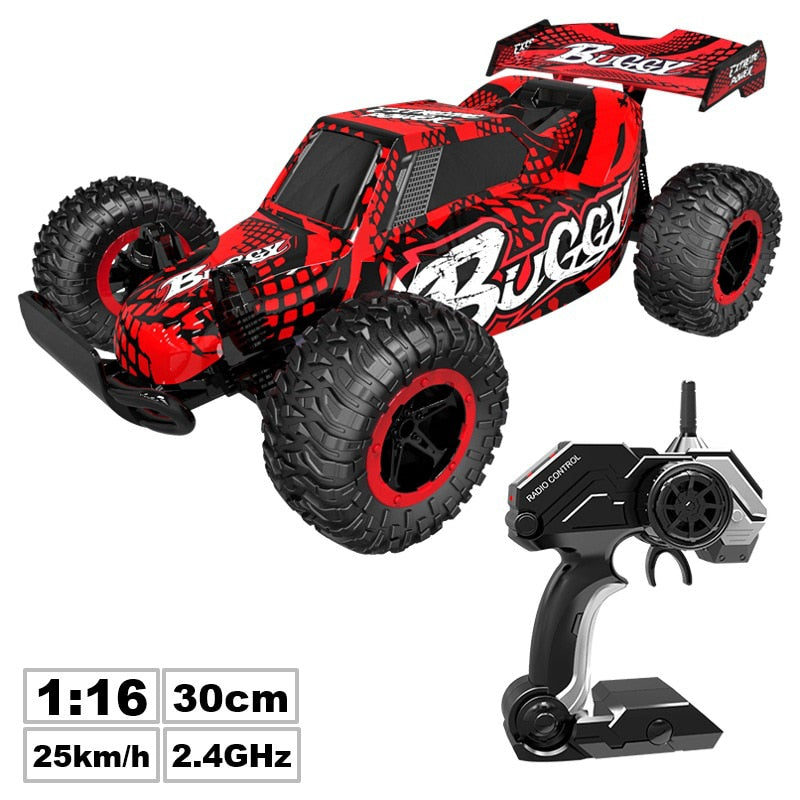 Rc car 1:16 off-road climbing car radio rc car 25km / h upgraded version of two people do not interfere with rc car toy 2020 toy