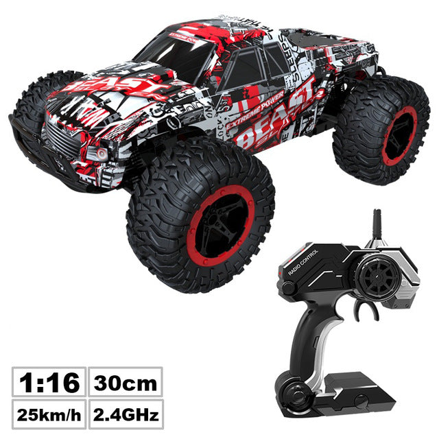 Rc car 1:16 off-road climbing car radio rc car 25km / h upgraded version of two people do not interfere with rc car toy 2020 toy