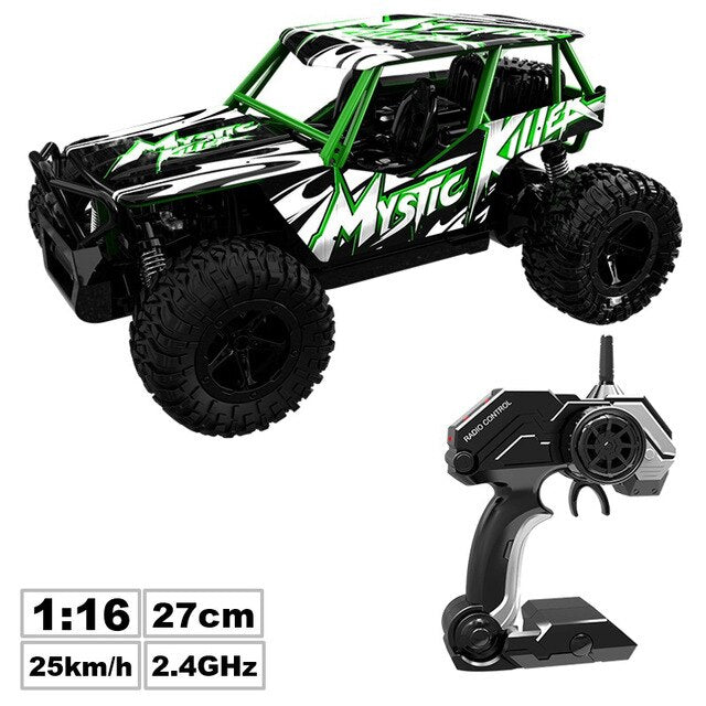 Rc car 1:16 off-road climbing car radio rc car 25km / h upgraded version of two people do not interfere with rc car toy 2020 toy