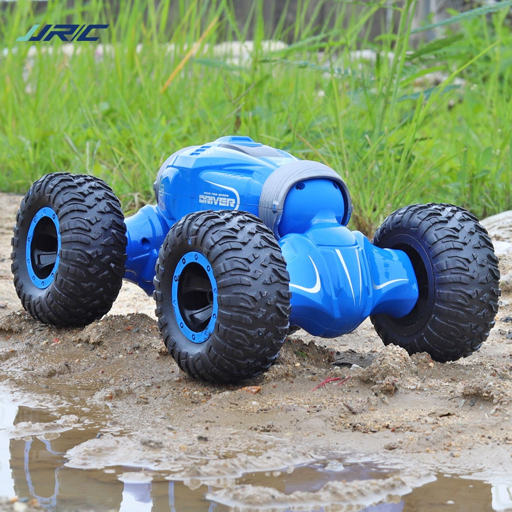 JJRC Q70 RC Stunt Car Double-sided Drive Radio Control 4WD Desert Cars Off Road Buggy Toys High Speed Climbing RC Car Kids Gifts