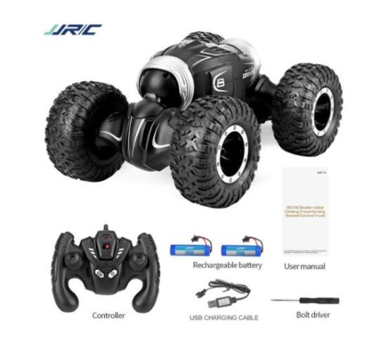 JJRC Q70 RC Stunt Car Double-sided Drive Radio Control 4WD Desert Cars Off Road Buggy Toys High Speed Climbing RC Car Kids Gifts