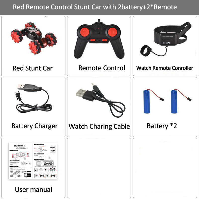 2020 NEW Rc car Double Side Driving stunt car gesture induction twisting off-road vehicle climbing car light music drift toys