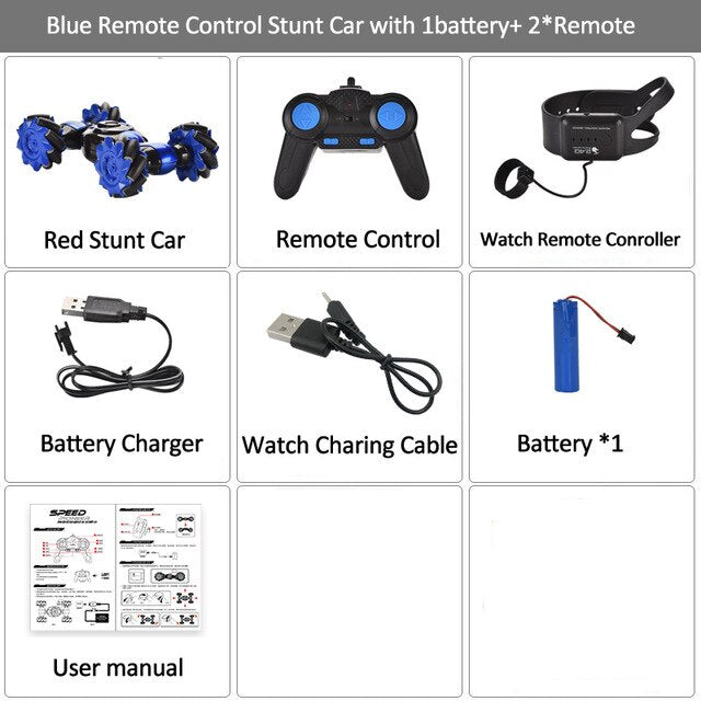 2020 NEW Rc car Double Side Driving stunt car gesture induction twisting off-road vehicle climbing car light music drift toys