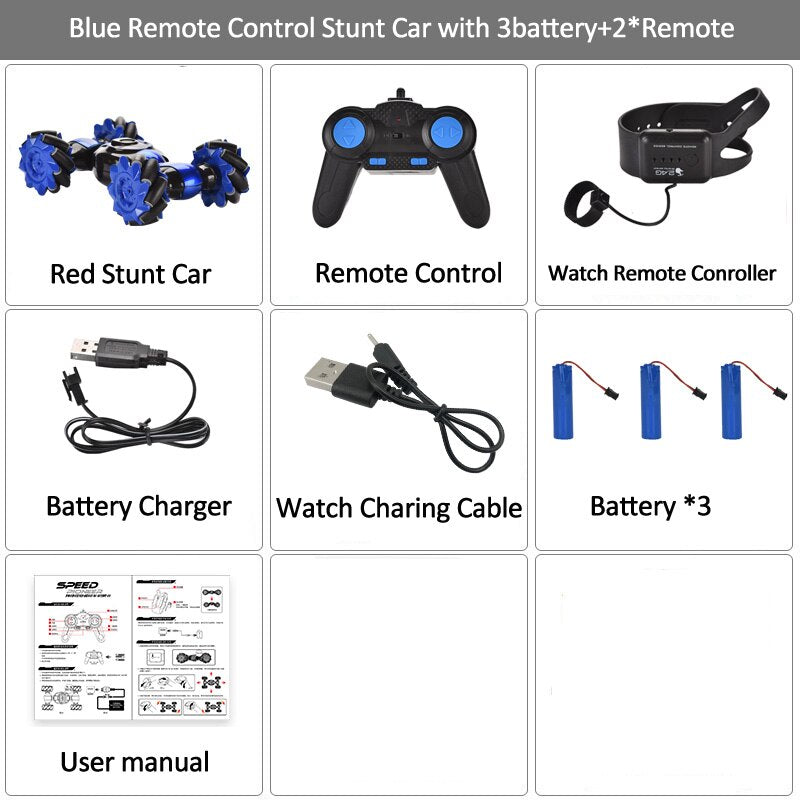 2020 NEW Rc car Double Side Driving stunt car gesture induction twisting off-road vehicle climbing car light music drift toys
