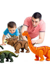 38CM RC Electric Walking Lay Eggs Dinosaur Remote Control Electronic Robot With Light Sound For Kids Baby Toys Christmas Gift